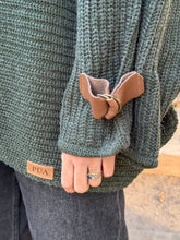 Cargar imagen en el visor de la galería, PONCHO MANTUA MUSGO